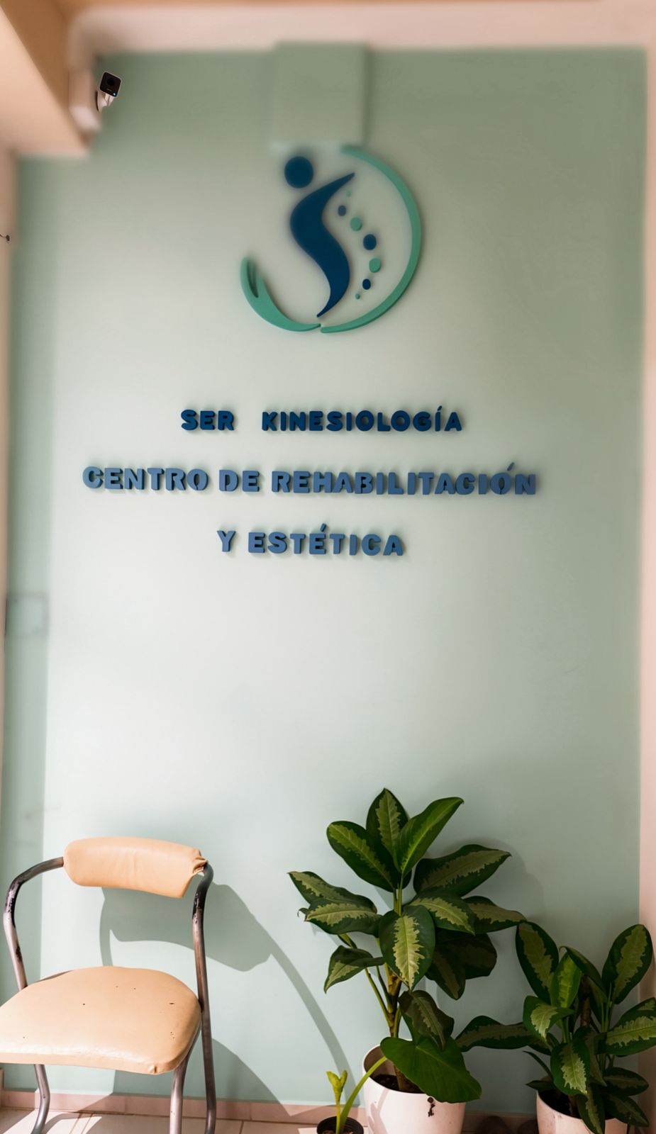 Fachada e identidad de Ser Kinesiología